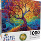 Arbre de vie vibrant - Puzzle 1000 pièces 
