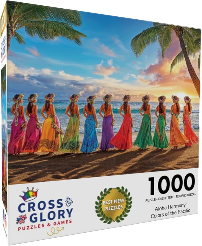 Aloha Harmony: Colours of The Pacific - 1000 Piece Jigsaw Puzzle