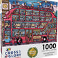 L'aventure du bus londonien - Puzzle 1000 pièces