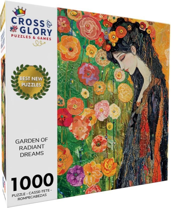 Garden of Radiant Dreams - 1000 Piece Jigsaw Puzzle
