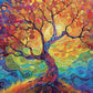 Arbre de vie vibrant - Puzzle 1000 pièces 