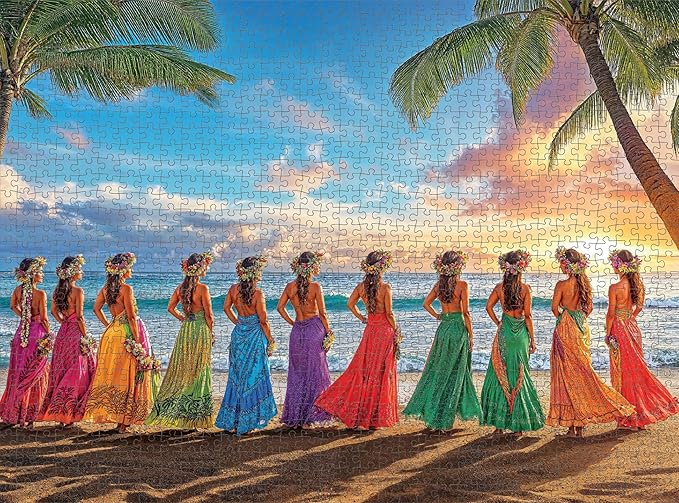 Aloha Harmony: Colours of The Pacific - 1000 Piece Jigsaw Puzzle
