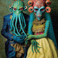 Space Puzzle – Meet the Aliens: Xantara and Nykara – 1000 Piece Jigsaw Puzzle