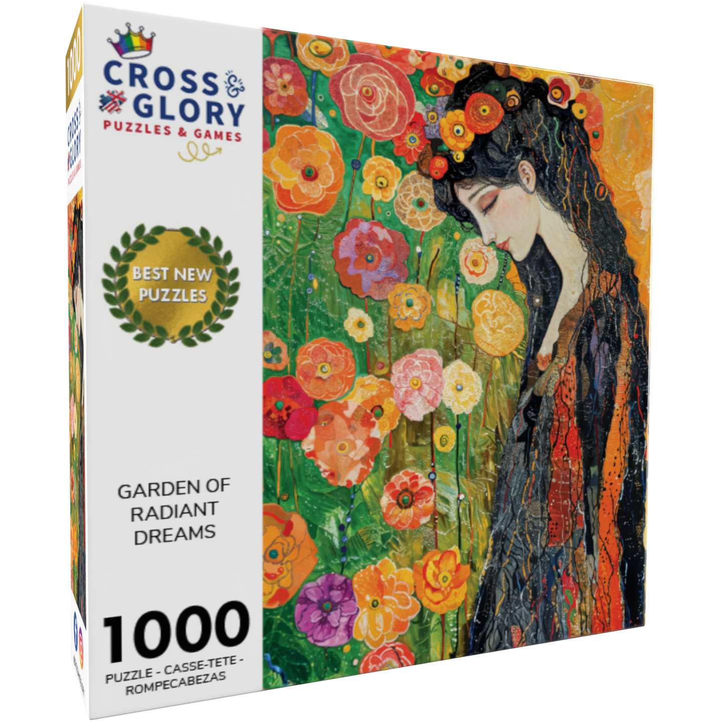 Garden Puzzle – Garden of Radiant Dreams – 1000 Piece Jigsaw Puzzle