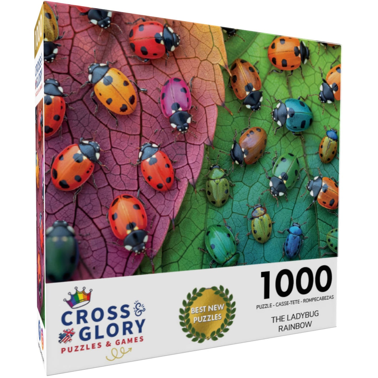 La Coccinelle Arc-en-ciel - Puzzle 1000 pièces
