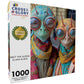 Rencontrez les extraterrestres : Elara et Nox - Puzzle 1 000 pièces
