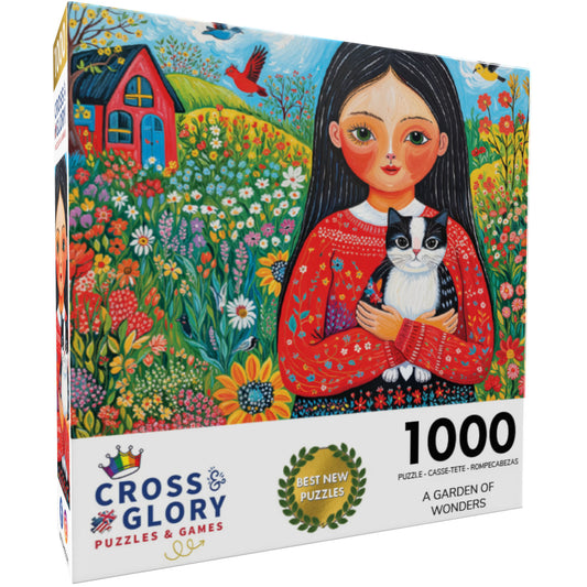 Garden Puzzle – A Garden of Wonders – 1000 Piece Jigsaw Puzzle