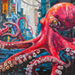 Octopus City : Neon Overlord - Puzzle 1000 pièces