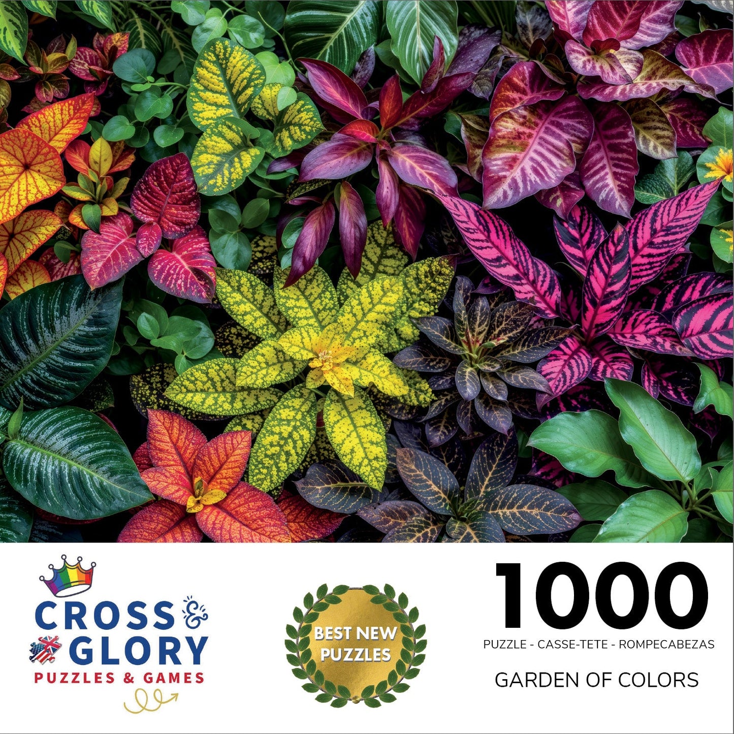Jardin des Couleurs - Puzzle 1000 pièces
