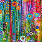 Rues de Daisy et ciels arc-en-ciel - Puzzle 1000 pièces