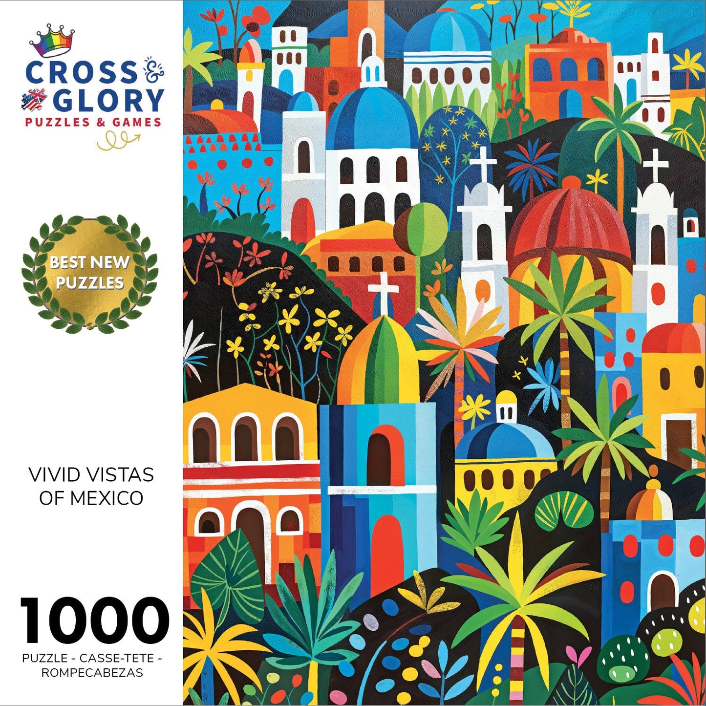 Vues saisissantes du Mexique - Puzzle 1000 pièces