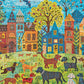 Dog Puzzle – Colorful Canines: A Dog Park Day – 1000 Piece Jigsaw Puzzle