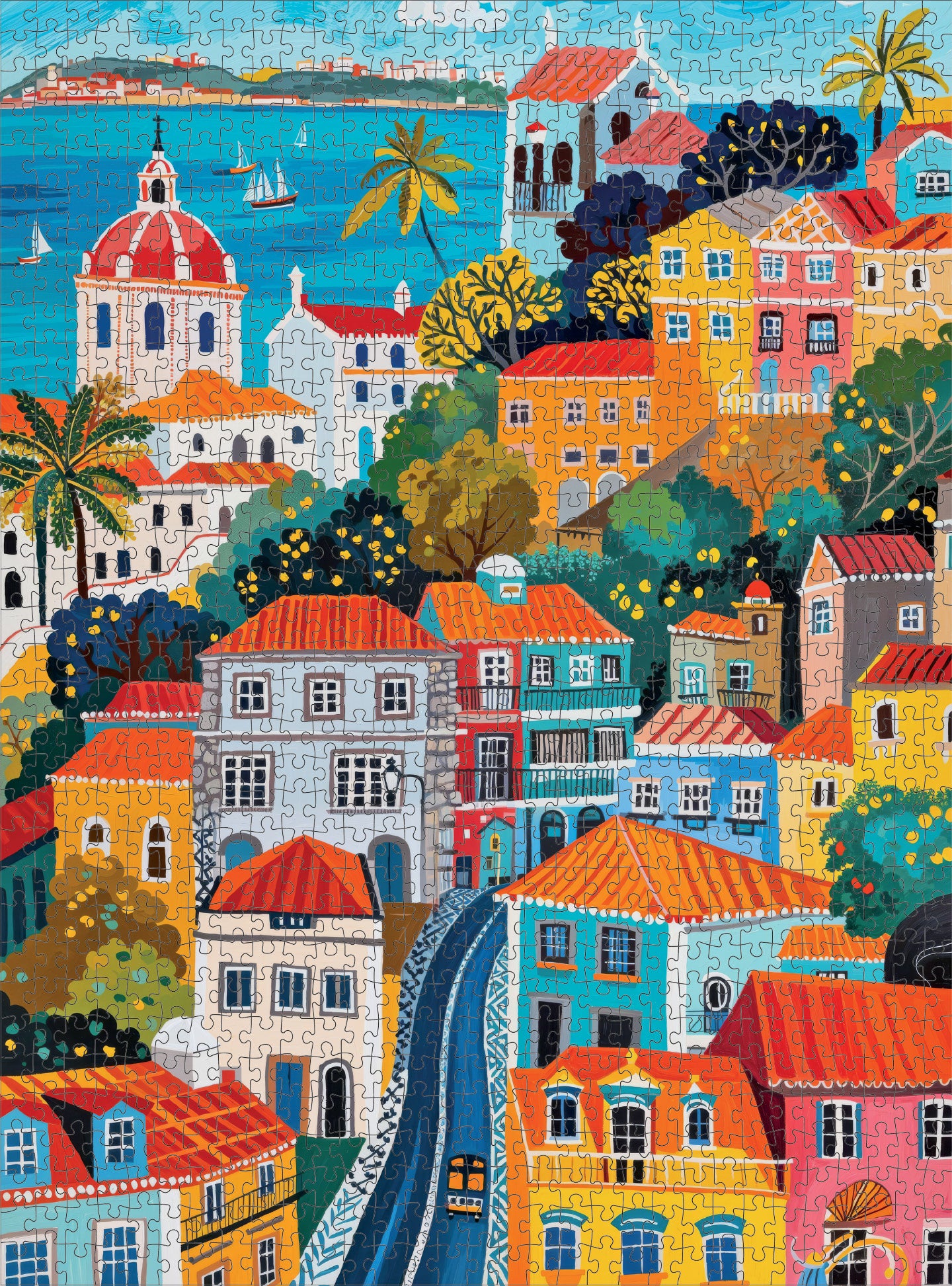 Lisbon Jigsaw Puzzle – Vibrant Vistas of Lisbon – 1000 Piece Puzzle
