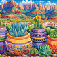 Mesa Verde Puzzle – Mesa Verde Succulent Sunset – 1000 Piece Jigsaw Puzzle