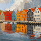 Norway Jigsaw Puzzle – Fjord Facades: Norway's Water's Edge – 1000 Piece Puzzle