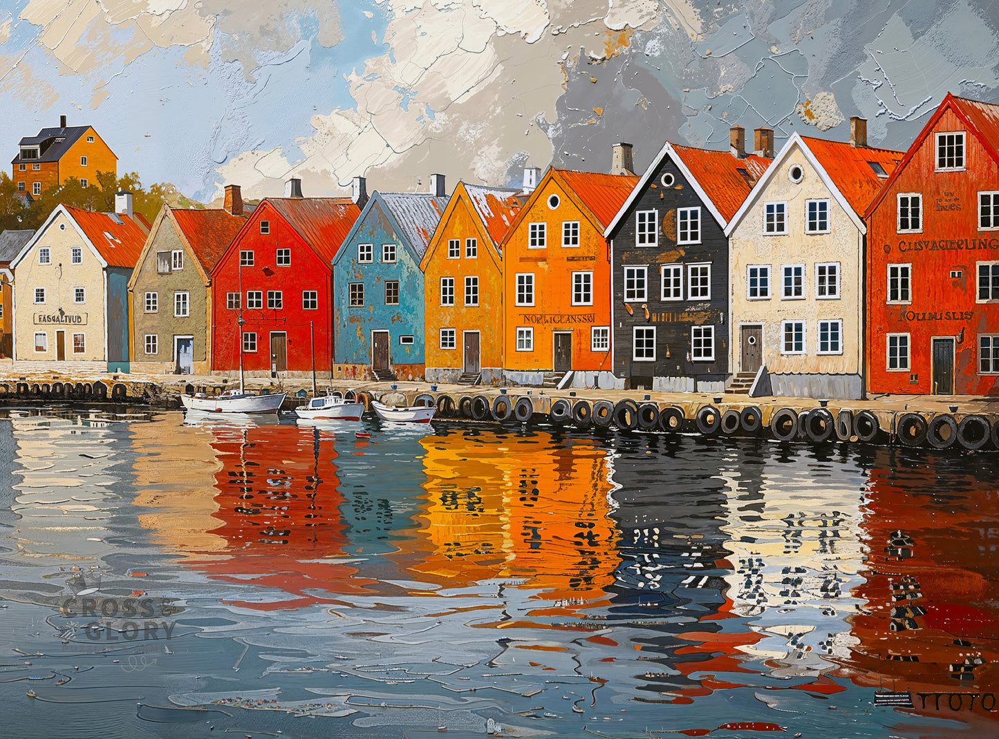 Norway Jigsaw Puzzle – Fjord Facades: Norway's Water's Edge – 1000 Piece Puzzle