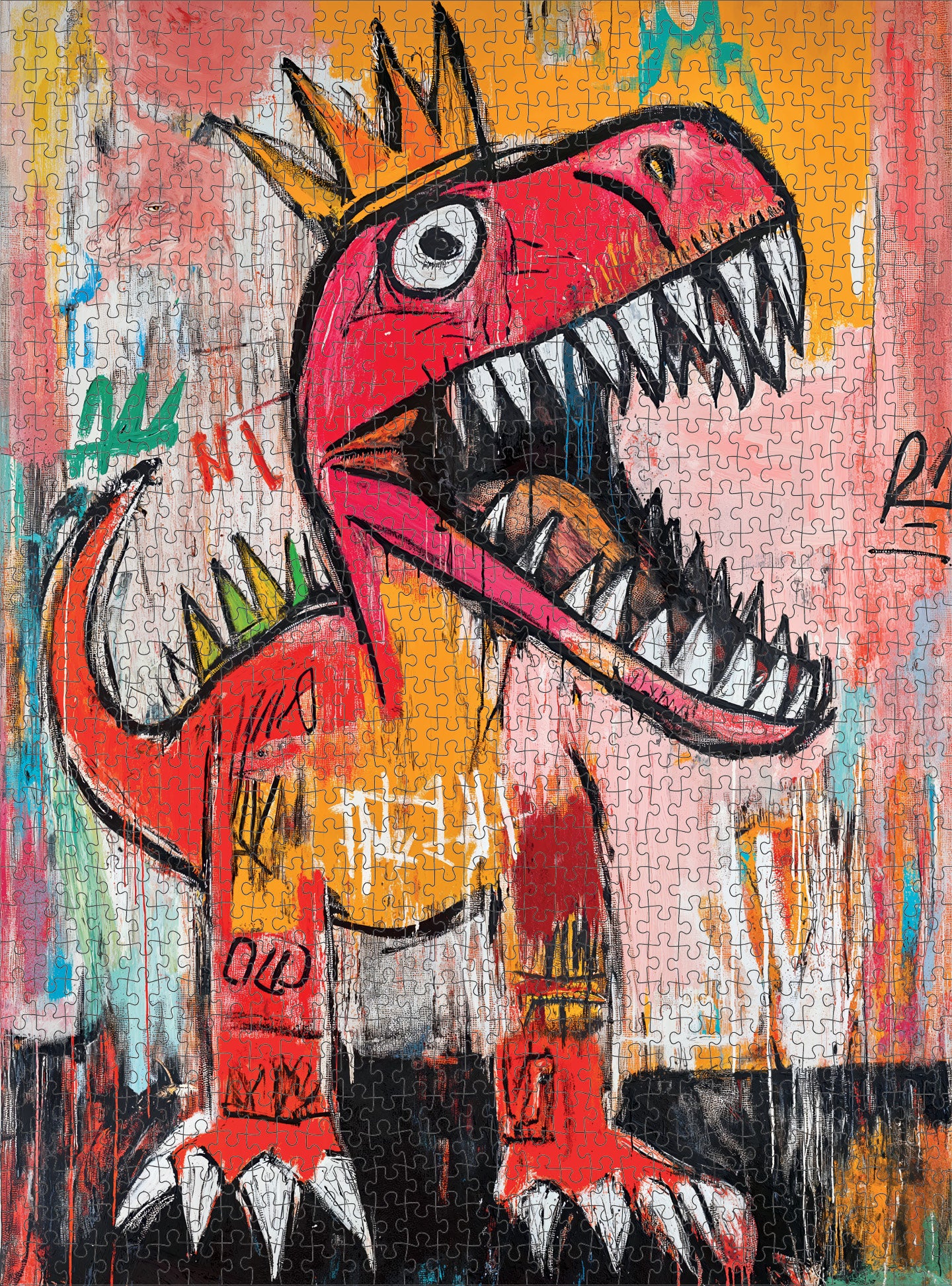 Dinosaur Puzzle – King Chompsalot – 1000 Piece Jigsaw Puzzle