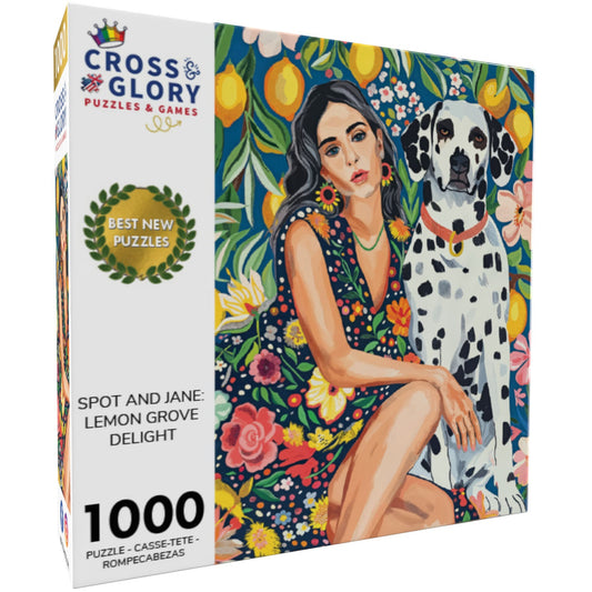 Spot and Jane: Lemon Grove Delight - 1000 Piece Jigsaw Puzzle