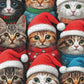 Whisker Wonderland: Holiday Cats Edition - 1000 Piece Jigsaw Puzzle