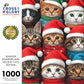 Whisker Wonderland: Holiday Cats Edition - 1000 Piece Jigsaw Puzzle