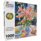Stargazer Lilies: A Floral Masterpiece - 1000 Piece Jigsaw Puzzle
