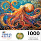 The Great Blue Octopus Enigma - 1000 Piece Jigsaw Puzzle