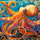 The Great Blue Octopus Enigma - 1000 Piece Jigsaw Puzzle