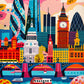 Colorful London - 1000 Piece Jigsaw Puzzle