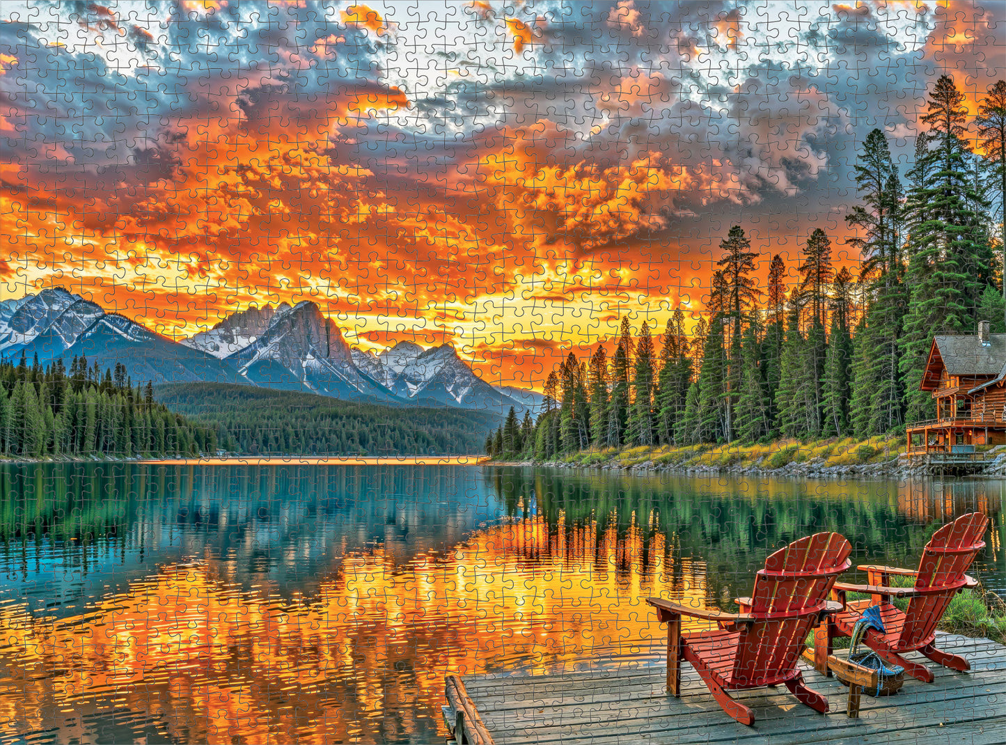 Coastal Puzzle – Dockside Reflections – 1000 Piece Jigsaw Puzzle