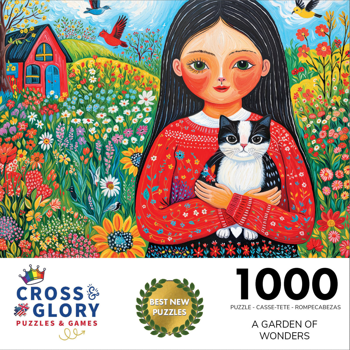 Garden Puzzle – A Garden of Wonders – 1000 Piece Jigsaw Puzzle