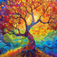 Tree of Life Puzzle – Vibrant Tree of Life – 1000 Piece Jigsaw Puzzle
