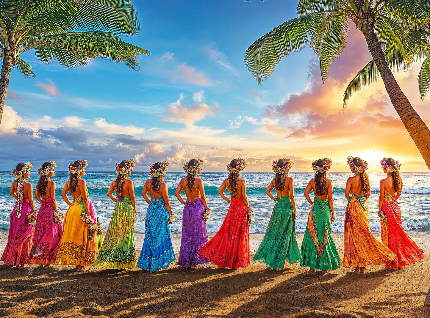 Hawaii Jigsaw Puzzle – Aloha Harmony: Colours of The Pacific – 1000 Piece Puzzle