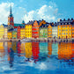 Coastal Puzzle – The Harbor That Remembered Color – 1000 Piece Jigsaw Puzzle