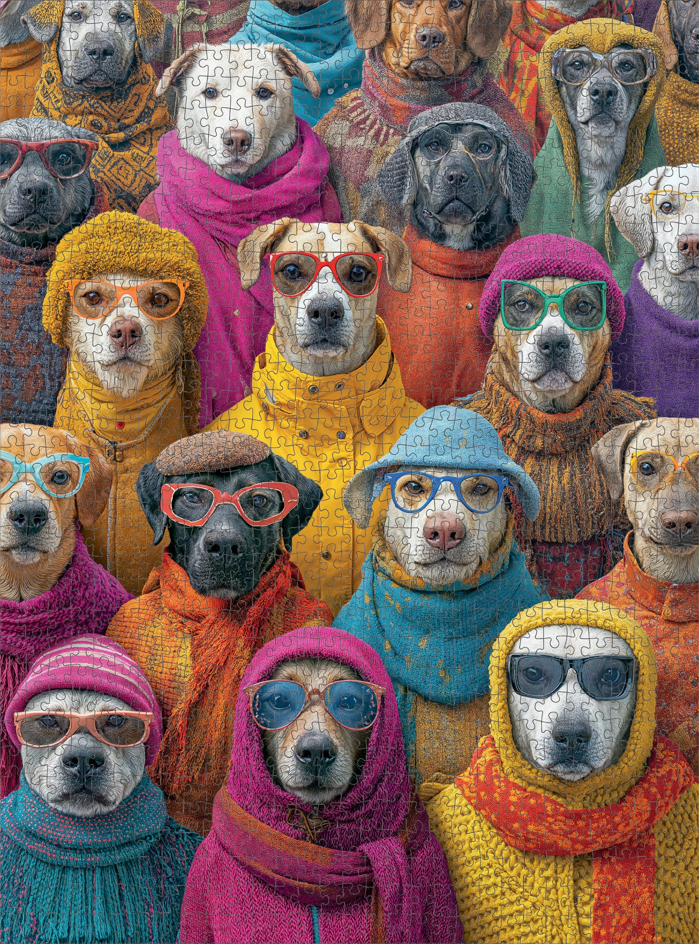 Dog Puzzle – Dogtopia – 1000 Piece Jigsaw Puzzle