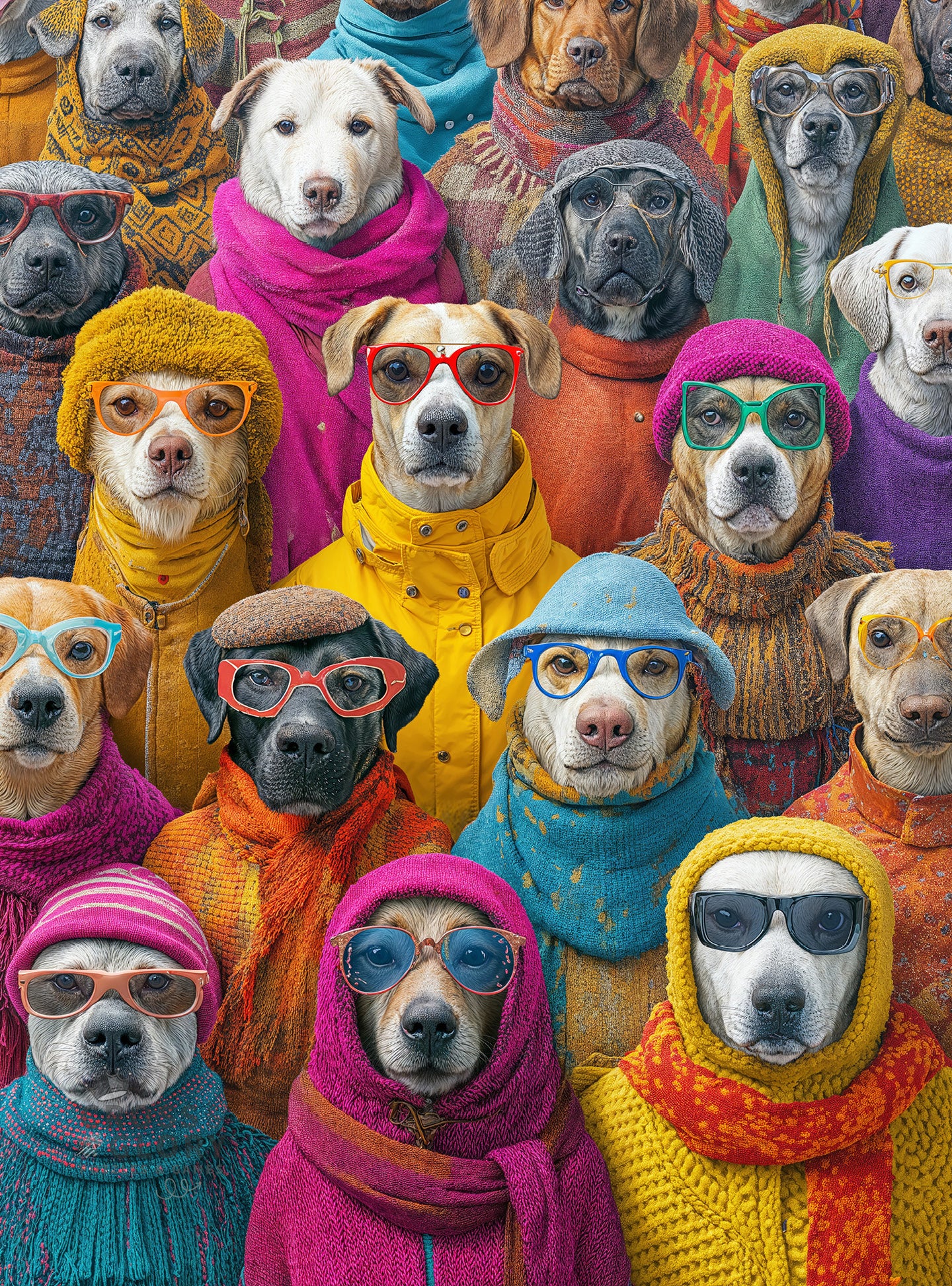 Dog Puzzle – Dogtopia – 1000 Piece Jigsaw Puzzle
