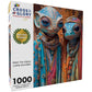 Space Puzzle – Meet The Aliens: Luma & Kairo – 1000 Piece Jigsaw Puzzle