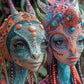 Space Puzzle – Meet The Aliens: Seru & Lyra – 1000 Piece Jigsaw Puzzle