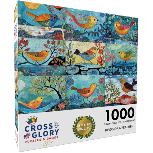 Birds of a Feather - 1000 Piece Jigsaw Puzzle