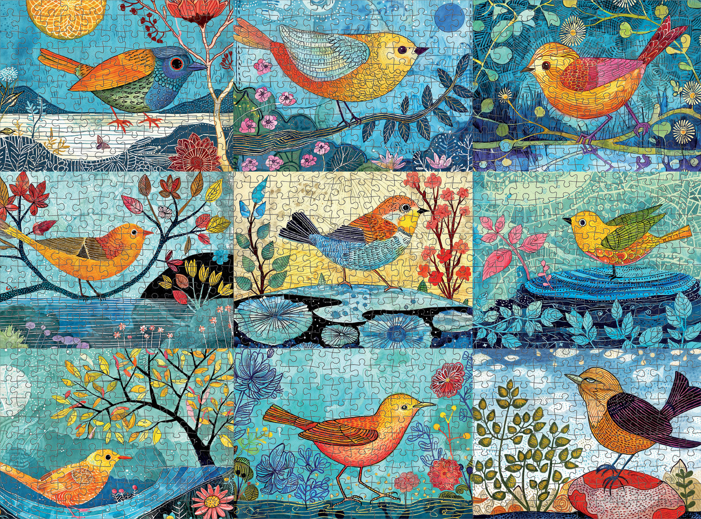 Birds of a Feather - 1000 Piece Jigsaw Puzzle