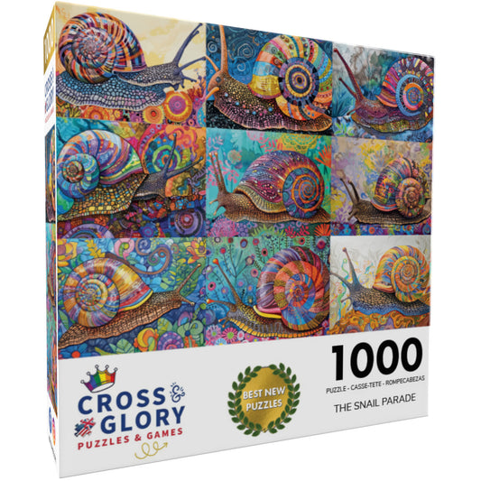 The Snail Parade - 1000 Piece Jigsaw Puzzle
