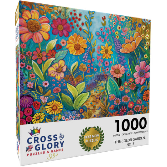 The Color Garden, No. 5 - 1000 Piece Jigsaw Puzzle
