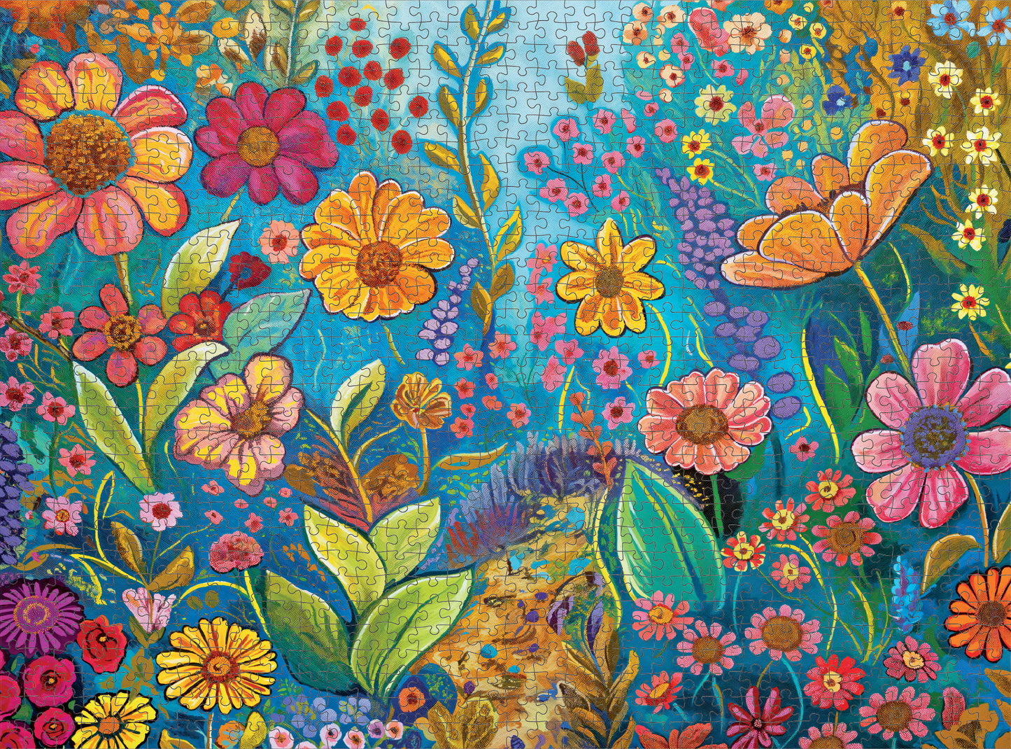 The Color Garden, No. 5 - 1000 Piece Jigsaw Puzzle