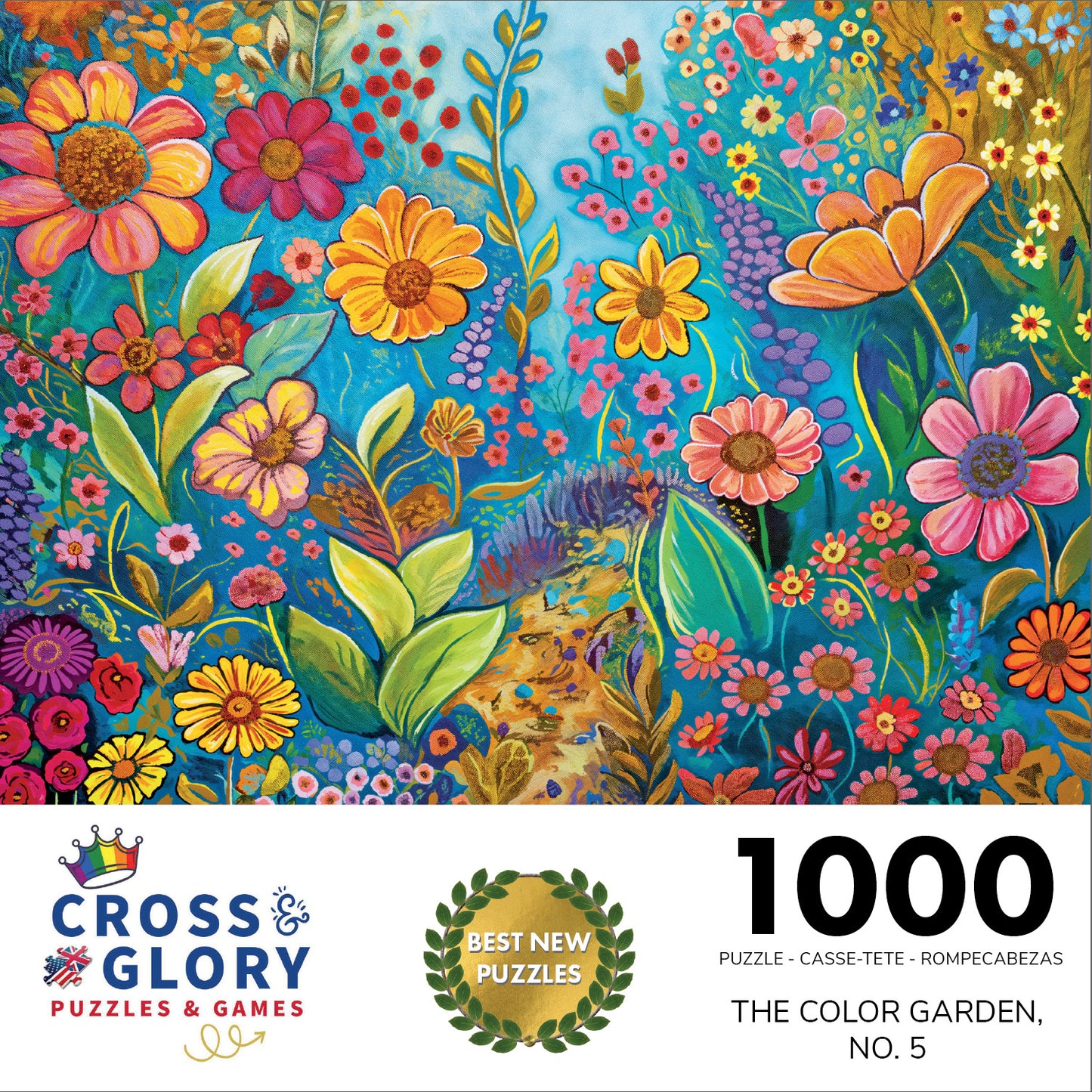 The Color Garden, No. 5 - 1000 Piece Jigsaw Puzzle
