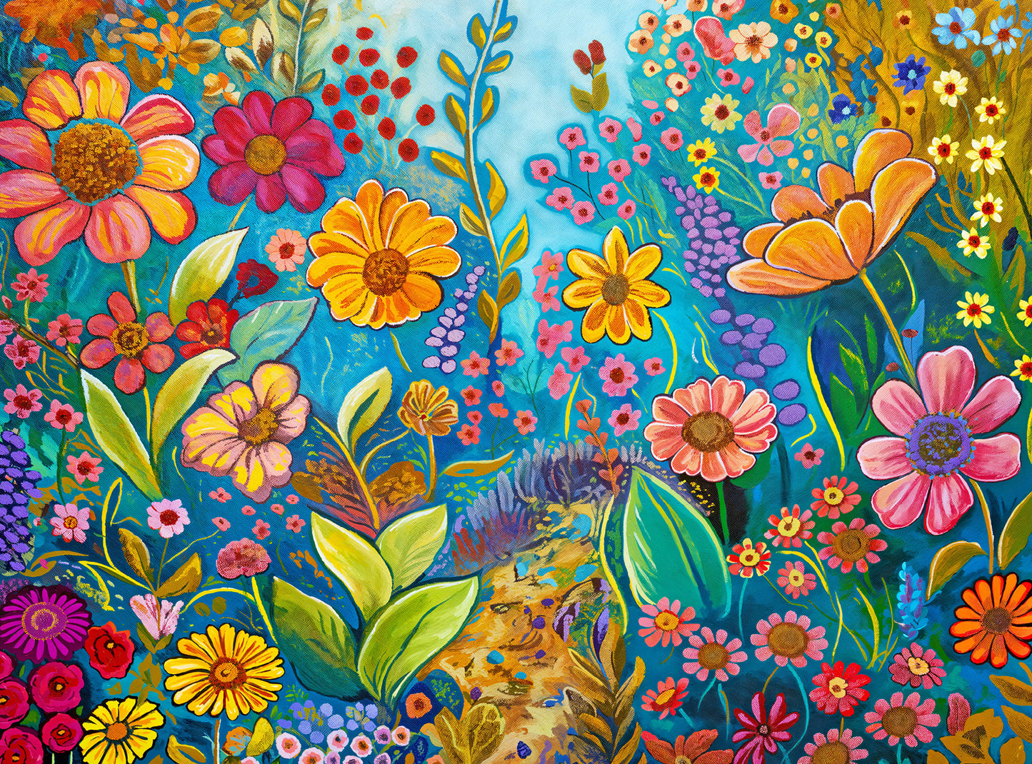 The Color Garden, No. 5 - 1000 Piece Jigsaw Puzzle