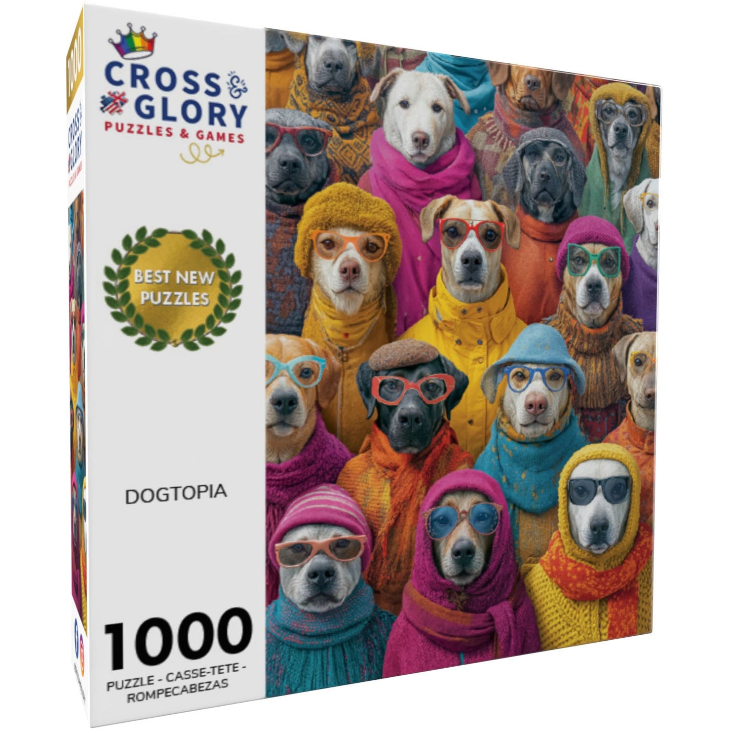 Dogtopia - 1000 Piece Jigsaw Puzzle