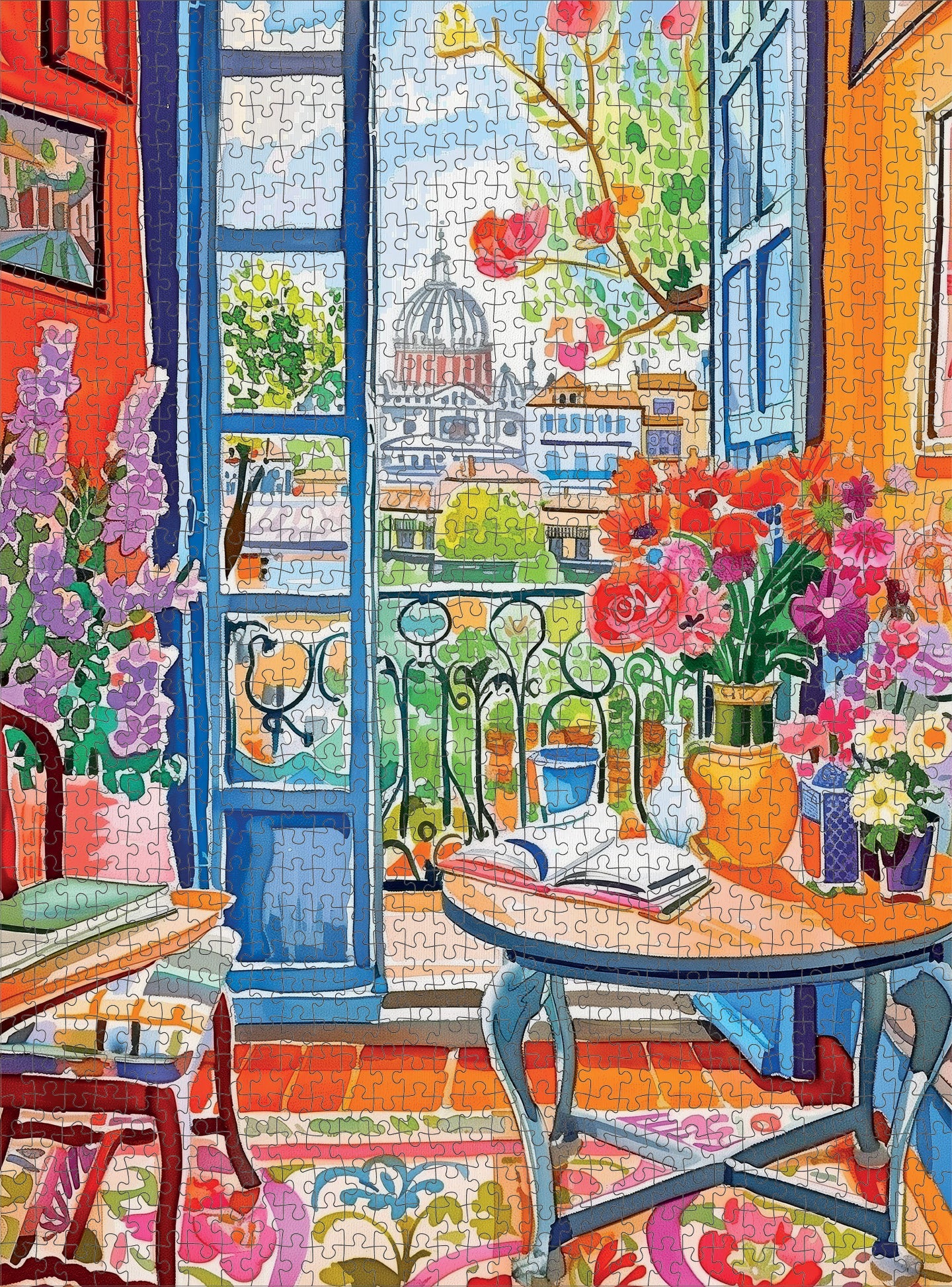 Room with a Bloom - 1000 Piece Jigsaw Puzzle