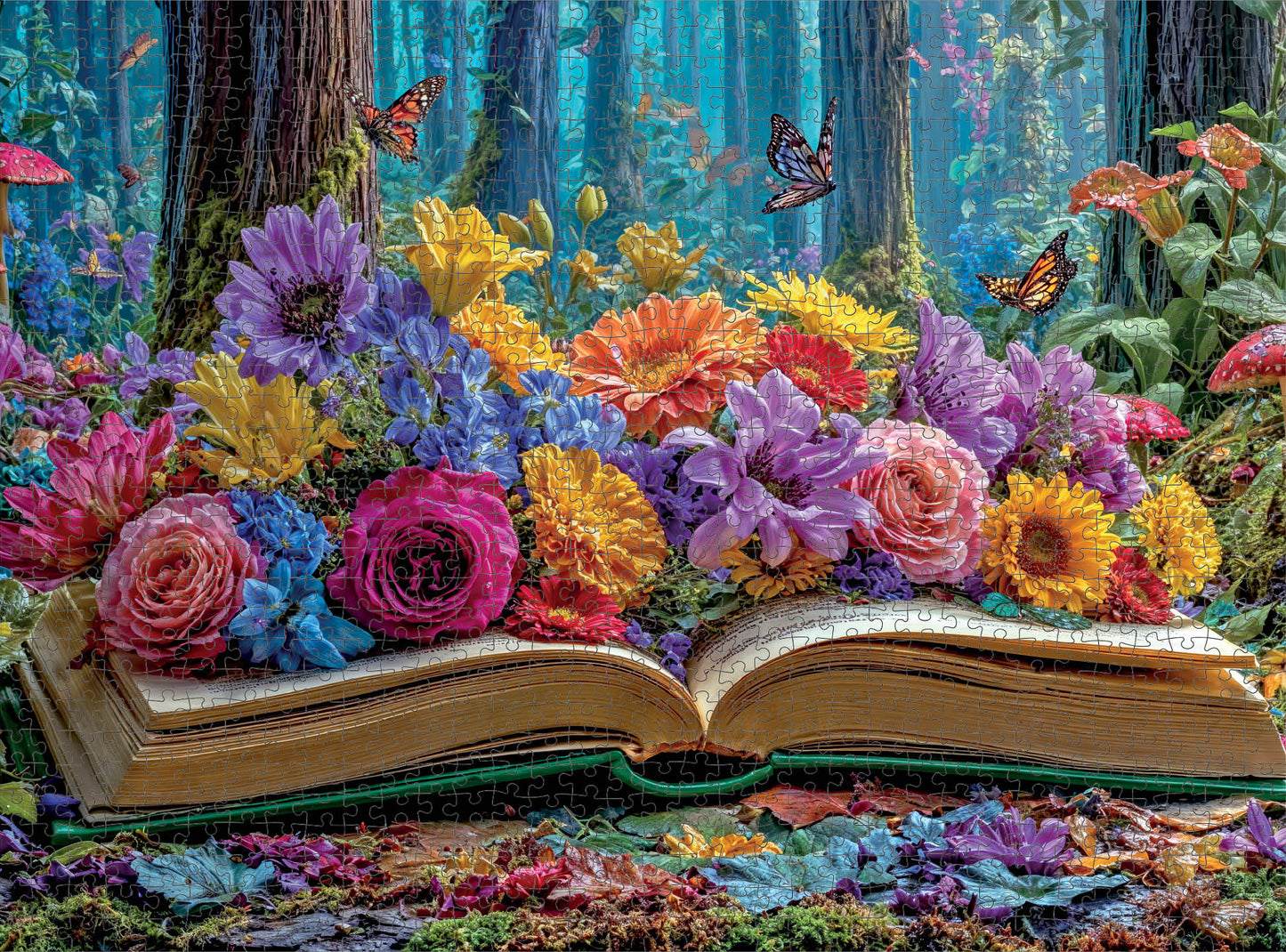 Butterfly Puzzle – Iridescence – 1000 Piece Jigsaw Puzzle