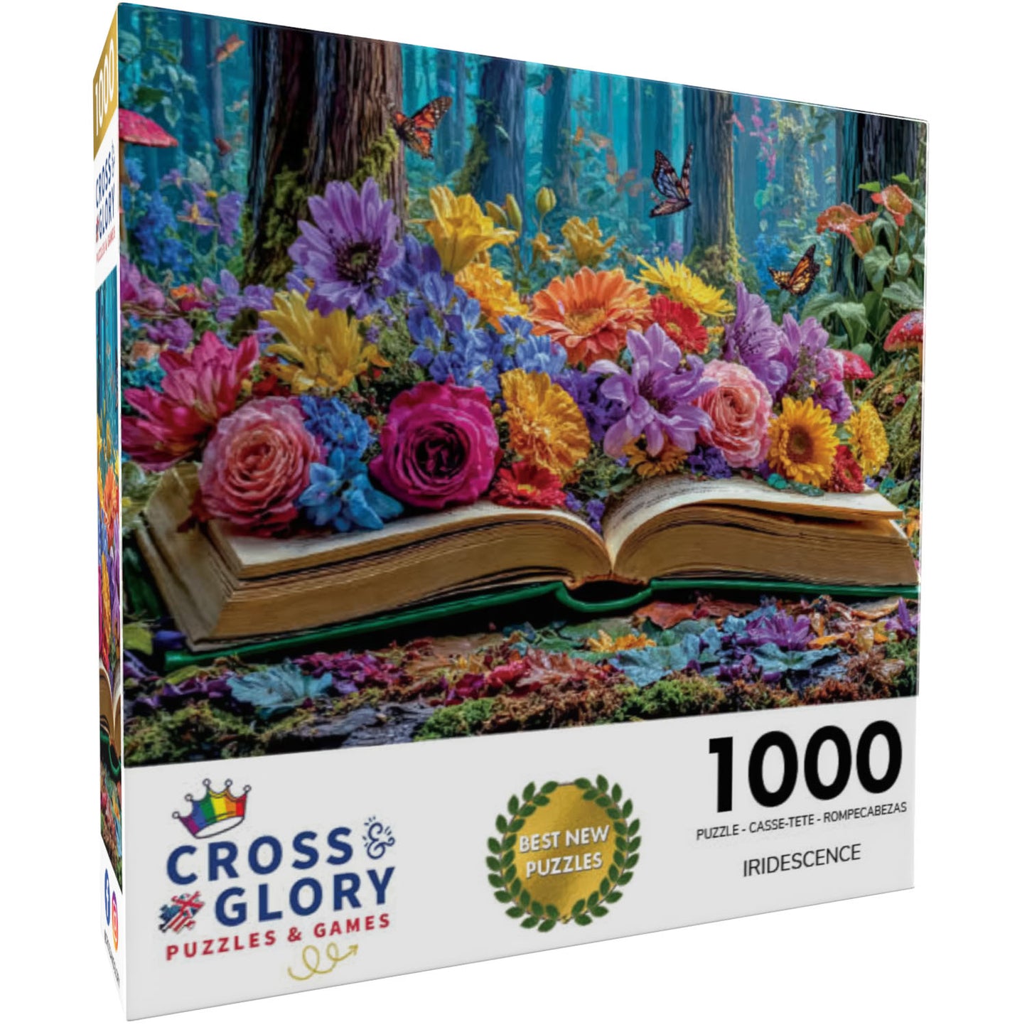 Butterfly Puzzle – Iridescence – 1000 Piece Jigsaw Puzzle