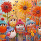 Bird Puzzle – A Cozy Little Parliament – 1000 Piece Jigsaw Puzzle