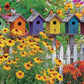Butterfly Puzzle – A Fence Full of Song – 1000 Piece Jigsaw Puzzle